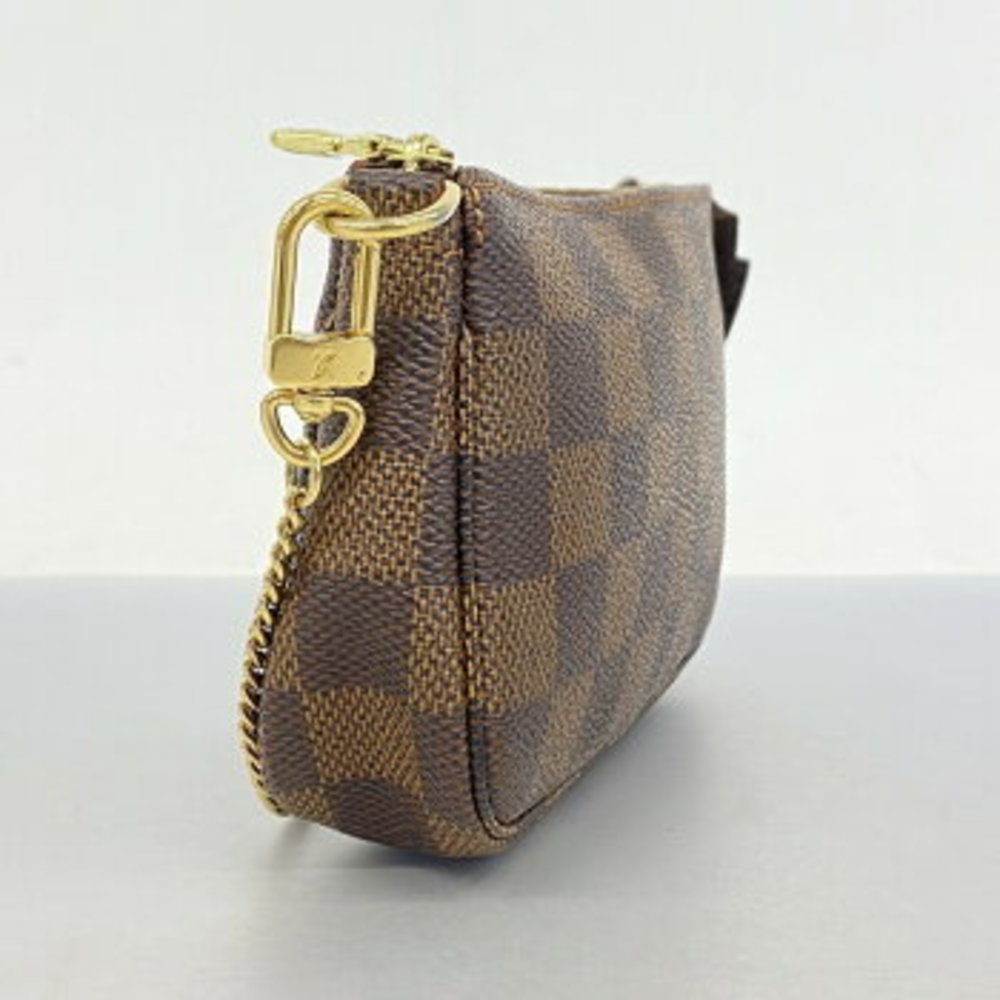 Louis Vuitton Damier Pochette Accessoires Ebene Brown - Picture 2 of 9
